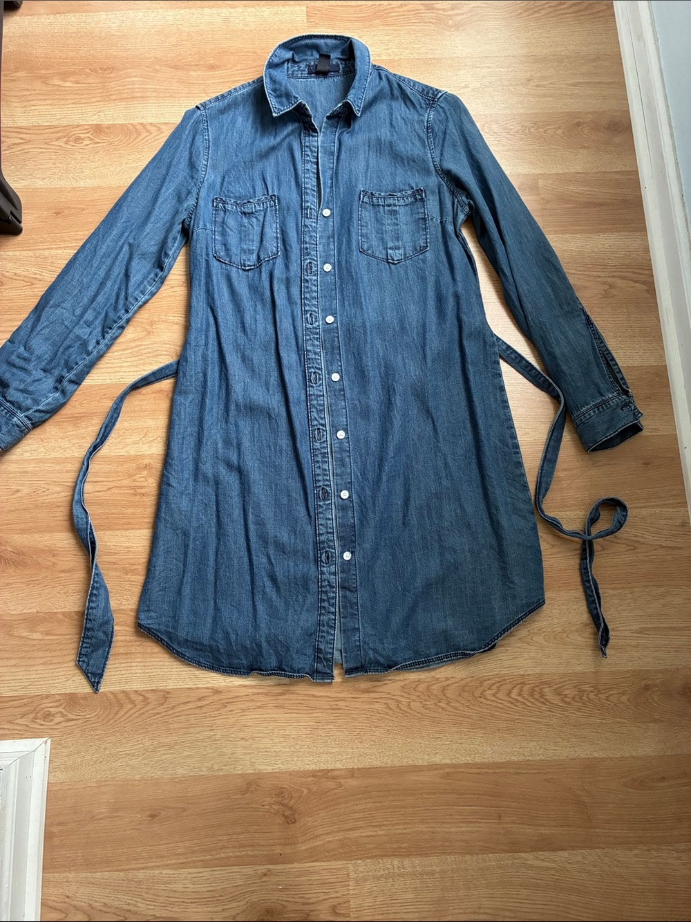 Gap XS thin denim dress